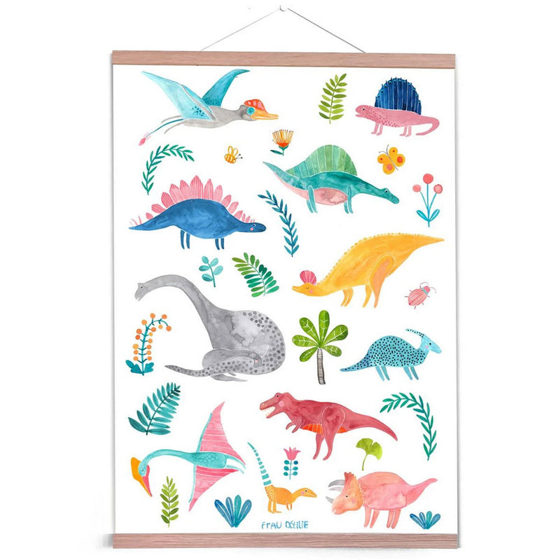 Poster Dinosaurier (50x70cm)